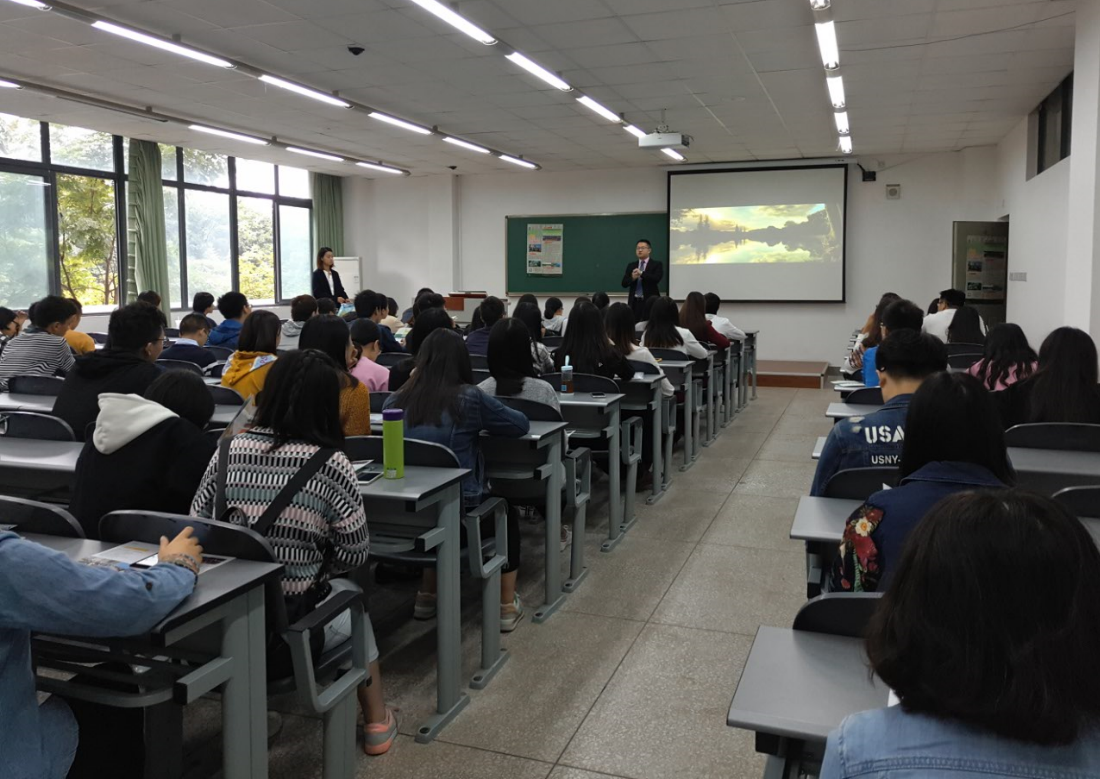 上市公司来到yl23455永利官网举行节后首次专场招聘会